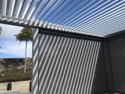 Auckland Louvre Roof & Ziptrak Blinds
