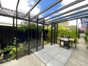 Fixed acrylic roofing
